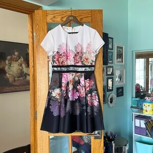 Ted Baker Floral Dress TB 4 US 10